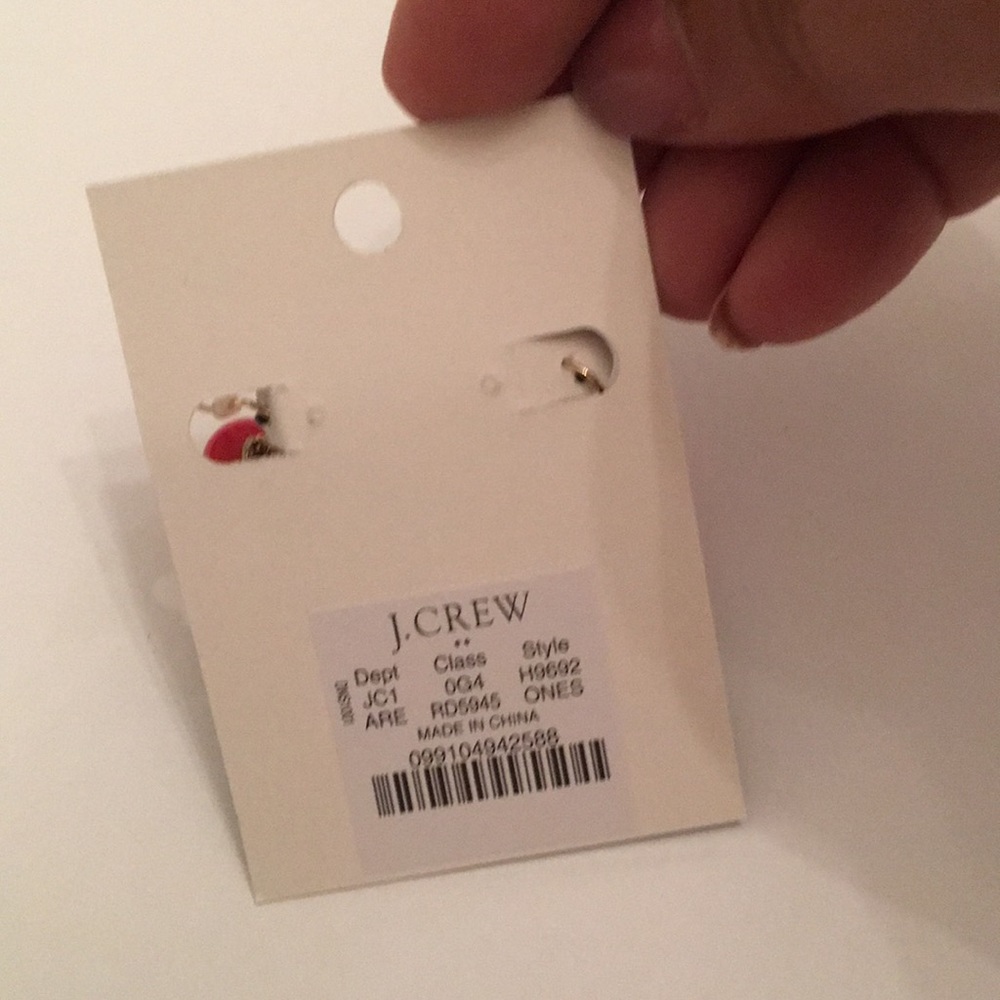 J.Crew Cherry bunch statement dangle earrings  - Picture 4 of 4